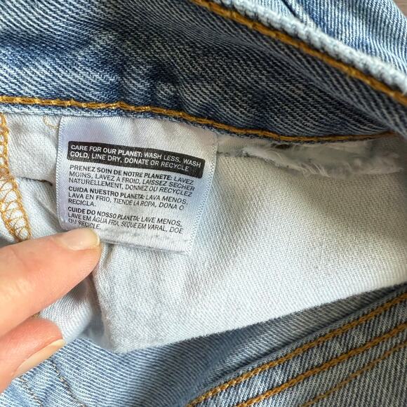 Levi’s 505 Jeans Light Wash Straight Leg Denim Men’s 36x30 - Picture 7 of 7